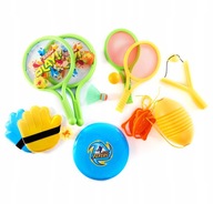 SET ZÁHRADNÝCH HRAČIEK CATCHBAL RAKETY SLITTLE SET ZÁHRADNÝCH HRAČIEK CATCHBAL RAKETY SLITTLE