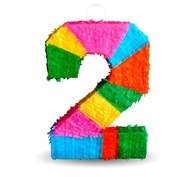 Piñata Number 2 Birthday Second Two Smash XXL Piñata Number 2 Birthday Second Two Smash XXL