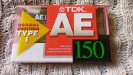 TDK AE 150 1998 NOVINKA Japonsko 1 ks TDK AE 150 1998 NOVINKA Japonsko 1 ks