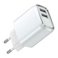 2,4A 2x USB nástenná nabíjačka + iPhone kábel 2,4A 2x USB nástenná nabíjačka + iPhone kábel