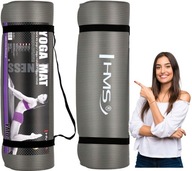GYMNASTICKÁ PODLOŽKA NA CVIČENIE JOGY 15MM ŠEDÁ GYMNASTICKÁ PODLOŽKA NA CVIČENIE JOGY 15MM ŠEDÁ