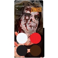 MAKE-UP FACE PAINTS HALLOWEEN zombie makeup