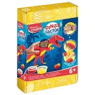 Kreatívne 3D puzzle pre deti Dinosaury, vlastnoručne vyrobené, sada ľahkej modelovacej hmoty Kreatívne 3D puzzle pre deti Dinosaury, vlastnoručne vyrobené, sada ľahkej modelovacej hmoty