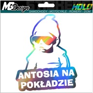 Nálepka na okno ANTOSIA ON BOARD HOLOGRAM Nálepka na okno ANTOSIA ON BOARD HOLOGRAM