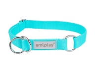 amiplay Half-choke obojok Samba L Turquoise amiplay Half-choke obojok Samba L Turquoise