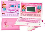 INTERAKTÍVNY LAPTOP 60 FUNKCIÍ RUŽOVÝ, LEANTOYS INTERAKTÍVNY LAPTOP 60 FUNKCIÍ RUŽOVÝ, LEANTOYS