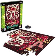 PUZZLE RICK AND MORTY ANATOMY PARK 1000 KS PUZZLE RICK AND MORTY ANATOMY PARK 1000 KS