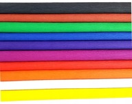 Krimpovaný hodvábny papier MIX 10 farieb INTERDRUK Krimpovaný hodvábny papier MIX 10 farieb INTERDRUK