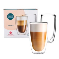 Termopoháre na kávu a nápoje Altom Design Andrea 450ml Sada 2 ks Termopoháre na kávu a nápoje Altom Design Andrea 450ml Sada 2 ks