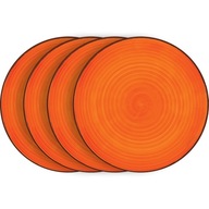 Sada 4x tanier Lemart Orange 27x3 Sada 4x tanier Lemart Orange 27x3