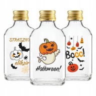 10x FĽAŠE 100 ml s POTLAČAMI NA ALKOHOL VODKA HALLOWEENSKÉ OZDOBY VTIPNÉ 10x FĽAŠE 100 ml s POTLAČAMI NA ALKOHOL VODKA HALLOWEENSKÉ OZDOBY VTIPNÉ