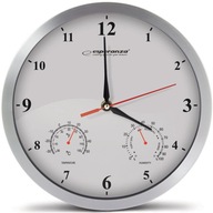 NÁSTENNÉ HODINY TEPLOMER MERAČ VLHKOSTI 3v1 NÁSTENNÉ HODINY TEPLOMER MERAČ VLHKOSTI 3v1