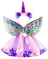 UNICORN PARTY OUTFIT JEDNOROŽEC, SUKŇA + ČELENKA UNICORN PARTY OUTFIT JEDNOROŽEC, SUKŇA + ČELENKA