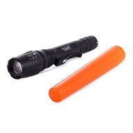 BAILONG LED Cree XM-L3-U3 baterka so signalizačným prekrytím + 2x 18650 BAILONG LED Cree XM-L3-U3 baterka so signalizačným prekrytím + 2x 18650