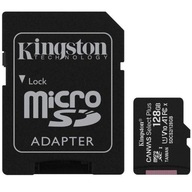 Pamäťová karta KINGSTON microSDXC 128GB + adaptér