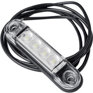 Biela HORPOL LD 2327 LED obrysová lampa, typ SLIM, s káblom 0,5 m Biela HORPOL LD 2327 LED obrysová lampa, typ SLIM, s káblom 0,5 m