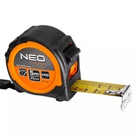 Valcovaná oceľová páska meria 5m x 25mm s magnetom 67-115-1 NEO Valcovaná oceľová páska meria 5m x 25mm s magnetom 67-115-1 NEO
