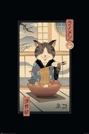 Vincent Trinidad Neko Ramen Ukiyoe - plagát Vincent Trinidad Neko Ramen Ukiyoe - plagát