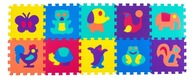 Veľké penové puzzle, 30 cm, zvieratká, 10 ks. 3. p Veľké penové puzzle, 30 cm, zvieratká, 10 ks. 3. p