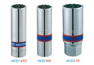 ZÁSUVKA NA SVIEČKU 1/2'' 16mm x 68mm 12-rohá GUMOVÁ VLOŽKA King Tony ZÁSUVKA NA SVIEČKU 1/2'' 16mm x 68mm 12-rohá GUMOVÁ VLOŽKA King Tony