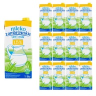 Zambrowa UHT mlieko 1,5% 1 l x 12 kusov Zambrowa UHT mlieko 1,5% 1 l x 12 kusov