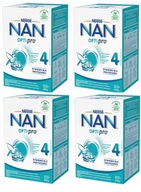 NESTLE NAN OPTIPRO 4 NÁSLEDNÉ MLIEKO 4x650g 4BAL. NESTLE NAN OPTIPRO 4 NÁSLEDNÉ MLIEKO 4x650g 4BAL.