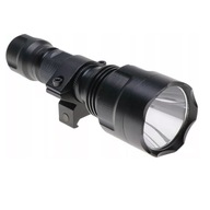 Taktická LED baterka s dlhým dosahom, držiak na zbraň Taktická LED baterka s dlhým dosahom, držiak na zbraň