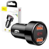BASEUS RÝCHLA NABÍJAČKA DO AUTO 2x USB 6A 45W UNIVERZÁLNA PRE TEL. BASEUS RÝCHLA NABÍJAČKA DO AUTO 2x USB 6A 45W UNIVERZÁLNA PRE TEL.