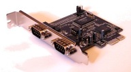 UNITEK PCI-E Controller - 2x RS232, Y-7504 UNITEK PCI-E Controller - 2x RS232, Y-7504