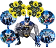 VEĽKÁ SADA NARODENINOVÝCH BALÓNOV BATMAN AVENGERS 17 ks VEĽKÁ SADA NARODENINOVÝCH BALÓNOV BATMAN AVENGERS 17 ks