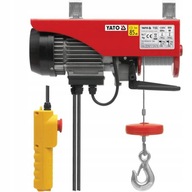 YATO ELEKTRICKÝ LANOVÝ ZDVIHÁK 900W 250/500KG YATO ELEKTRICKÝ LANOVÝ ZDVIHÁK 900W 250/500KG