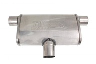 Stredný zadný tlmič 76 mm TurboWorks LT 409SS 355 Stredný zadný tlmič 76 mm TurboWorks LT 409SS 355