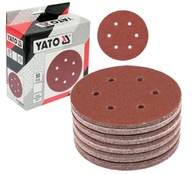 BRÚSNY KOTOUČ pre YT-09739 YT-09740 VELCRO P100 150mm 50ks YATO YT-834584 BRÚSNY KOTOUČ pre YT-09739 YT-09740 VELCRO P100 150mm 50ks YATO YT-834584