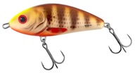 Wobler Salmo Fatso Sinking 10cm/52g Ostriež bodkovaný hnedý Wobler Salmo Fatso Sinking 10cm/52g Ostriež bodkovaný hnedý