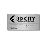 TABUĽKA VLASTNÝ TEXT 20x10cm KANCELÁRIA FIRMY NÁZOV FIRMY LOGO HLINÍK TABUĽKA VLASTNÝ TEXT 20x10cm KANCELÁRIA FIRMY NÁZOV FIRMY LOGO HLINÍK