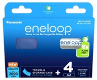 4X BATÉRIE PANASONIC ENELOOP R6 + PEVNÁ KRABIČKA 4X BATÉRIE PANASONIC ENELOOP R6 + PEVNÁ KRABIČKA