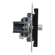 SUNO SAT zásuvka typ F 1,5dB čierna 721463 SUNO SAT zásuvka typ F 1,5dB čierna 721463
