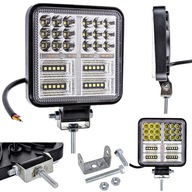 Halogénová LED pracovná lampa 12-24V 177W, čierny rám Halogénová LED pracovná lampa 12-24V 177W, čierny rám