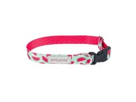 amiplay BeHappy S Watermelon nastaviteľný golier amiplay BeHappy S Watermelon nastaviteľný golier