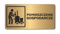 POMOCNÁ IZBA | Informačný štítok, nerezová oceľ ZLATÁ | UV POMOCNÁ IZBA | Informačný štítok, nerezová oceľ ZLATÁ | UV