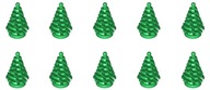LEGO Plant Christmas Tree Green 2435 6268823 - 10ks LEGO Plant Christmas Tree Green 2435 6268823 - 10ks