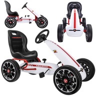 GOKART ABARTH s pedálmi Veľké mäkké kolesá PA0167 GOKART ABARTH s pedálmi Veľké mäkké kolesá PA0167