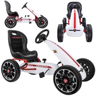 GOKART ABARTH s pedálmi Veľké mäkké kolesá PA0167