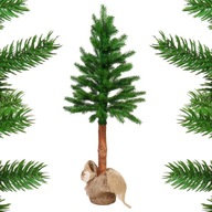 Umelý gumený vianočný stromček SARA na kmeň, 90 cm