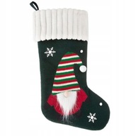 Dekoratívne vianočné pančuchy Santa Claus Gnome na darčeky Krb Dekoratívne vianočné pančuchy Santa Claus Gnome na darčeky Krb