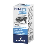 Hialeye Free, 0,4%, očné kvapky, 10 ml
