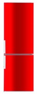 NÁLEPKA chladnička dyha ČERVENÁ lesklá 150cm NÁLEPKA chladnička dyha ČERVENÁ lesklá 150cm