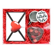 Aromatický čaj LOVEBOX + čokoládové srdce