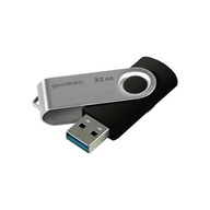 32 GB USB 3.2 Gen 1 UTS3 Goodram prívesok - čierny 32 GB USB 3.2 Gen 1 UTS3 Goodram prívesok - čierny