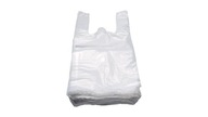 Vrecia na šmyk Biele HDPE 25x45cm 1000 ks Vrecia na šmyk Biele HDPE 25x45cm 1000 ks